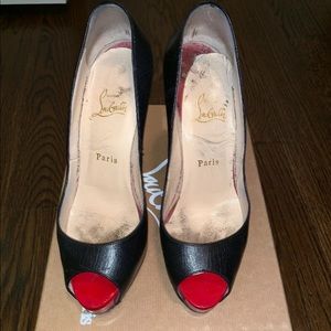 Christian Louboutin Very Prive 120 Kid/patent